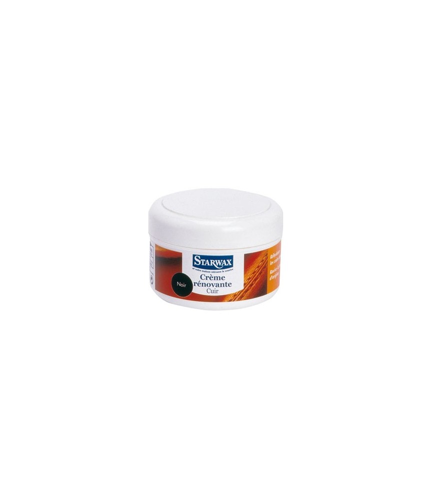 Crème Renovante Cuir Noir 150ml - STARWAX