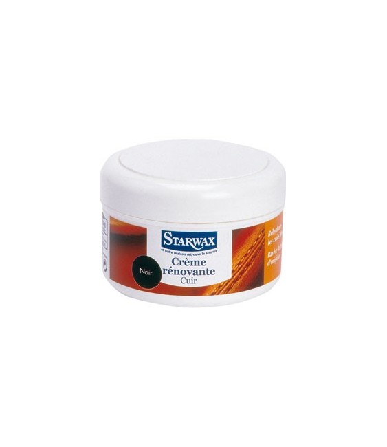 Crème Renovante Cuir Noir 150ml - STARWAX