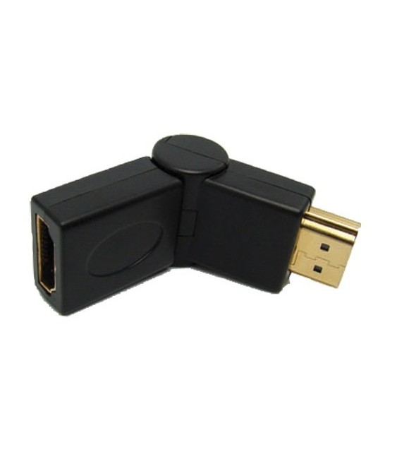 Adaptateur articulé HDMI Mâle vers HDMI Femelle