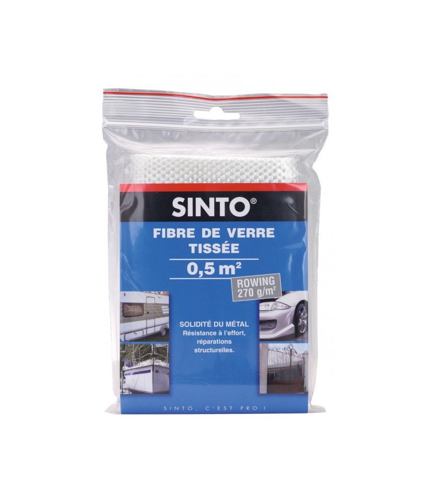 Fibre de verre tissée - 0.5 m² - SINTOBOIS