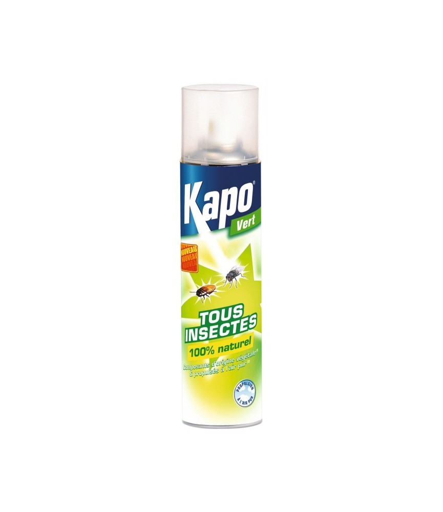 Aérosol Insecticide Naturel Tous Insectes 250ml - KAPO