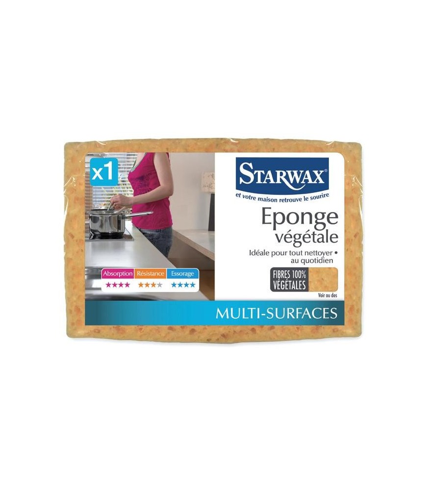 Eponge Végétale - Grande - STARWAX Eponge Végétale - Grande - STARWAX