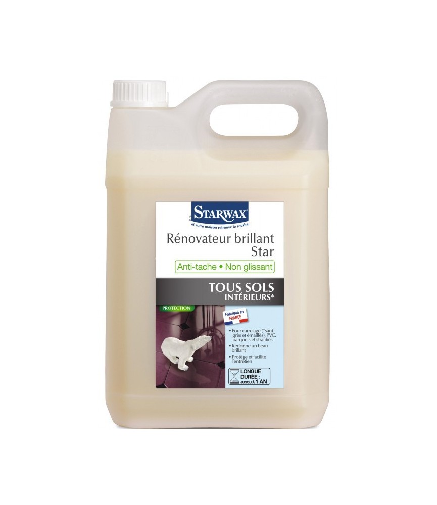 Protection Embelissante Des Sols Carrelés 5L - STARWAX Protection Embelissante Des Sols Carrelés 5L - STARWAX