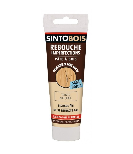Pâte à Bois Nature 80gr - SINTOBOIS