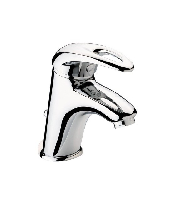Mitigeur pour lavabo sans vidage - Manette creuse - "City 2" -