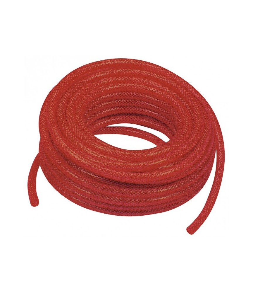 Tuyau Crystal armé PVC - 25 m - 8 x 13 - MECAFER