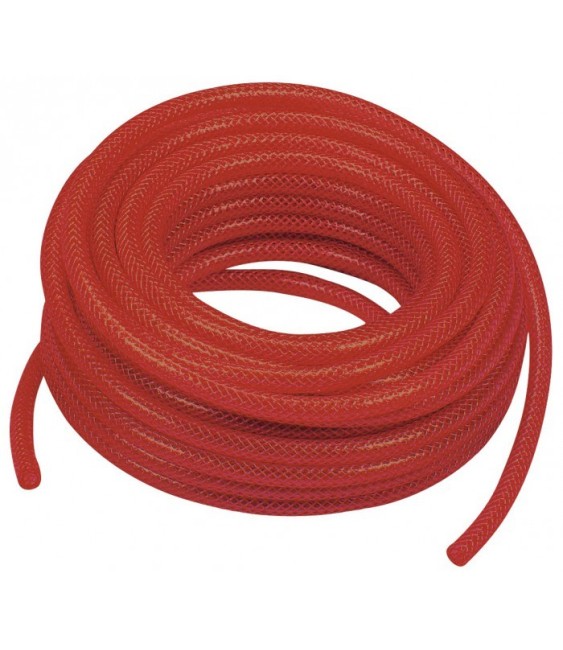Tuyau Crystal armé PVC - 25 m - 8 x 13 - MECAFER