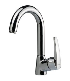 Mitigeur pour lavabo bec haut avec vidage "Baltik" -