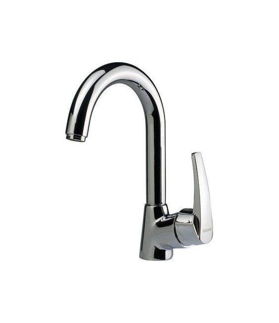 Mitigeur pour lavabo bec haut avec vidage "Baltik" -