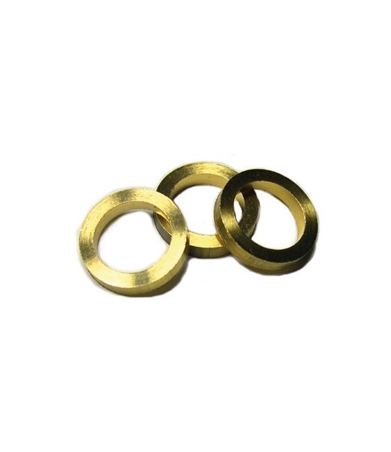 3 Bagues fiche laiton pour volet - Diamètre 19 mm - STRAUSS VONDERWEIDT