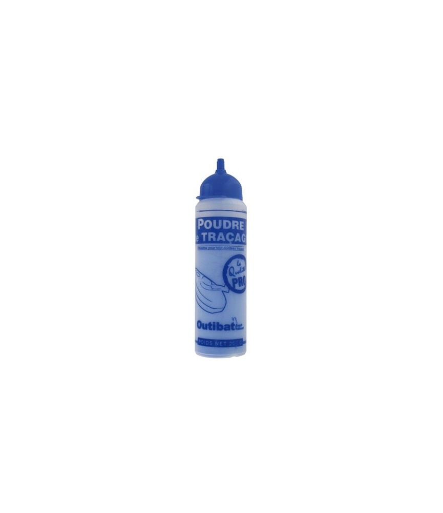 Poudre de traçage Bleu pour cordeau - 200 gr - OUTIBAT