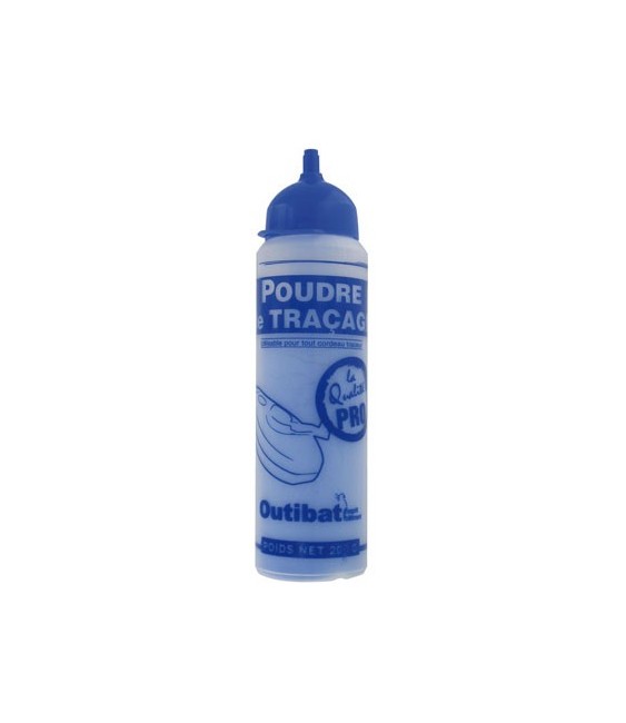 Poudre de traçage Bleu pour cordeau - 200 gr - OUTIBAT