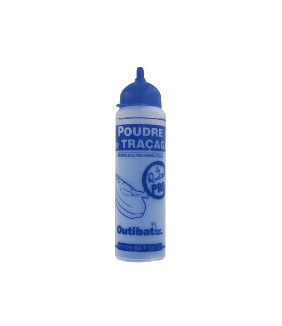Poudre de traçage Bleu pour cordeau - 400 Gr - OUTIBAT