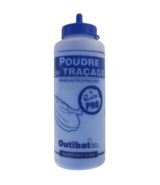 Poudre de traçage Bleu pour cordeau - 1 Kg - OUTIBAT