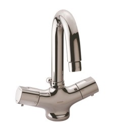 Mitigeur thermostatique pour lavabo sans vidage "Thermo-Confort" -