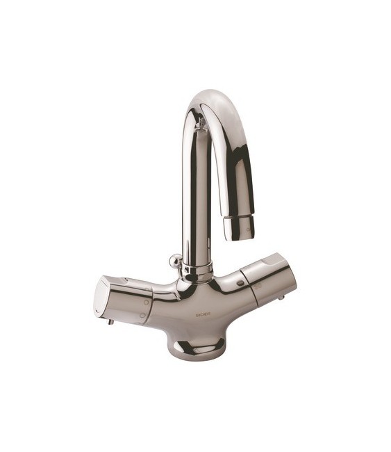 Mitigeur thermostatique pour lavabo sans vidage "Thermo-Confort" -