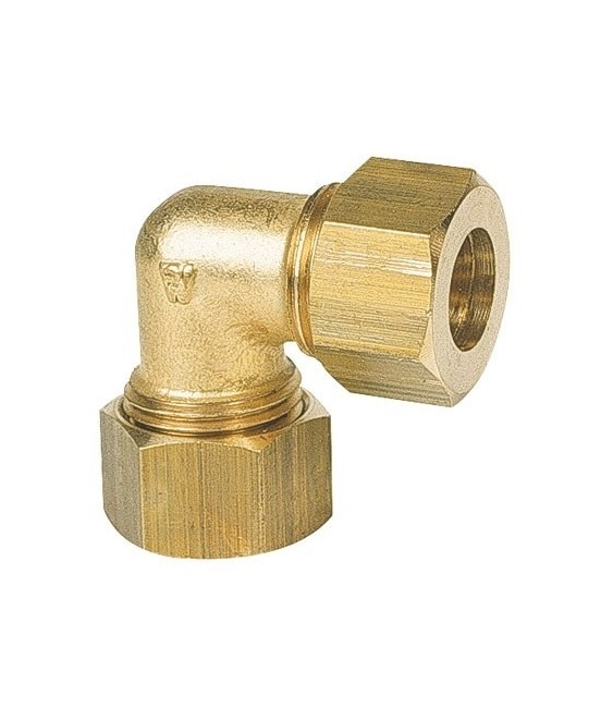 Coude égal pour raccords Bicones - 10 mm - RACCORDS