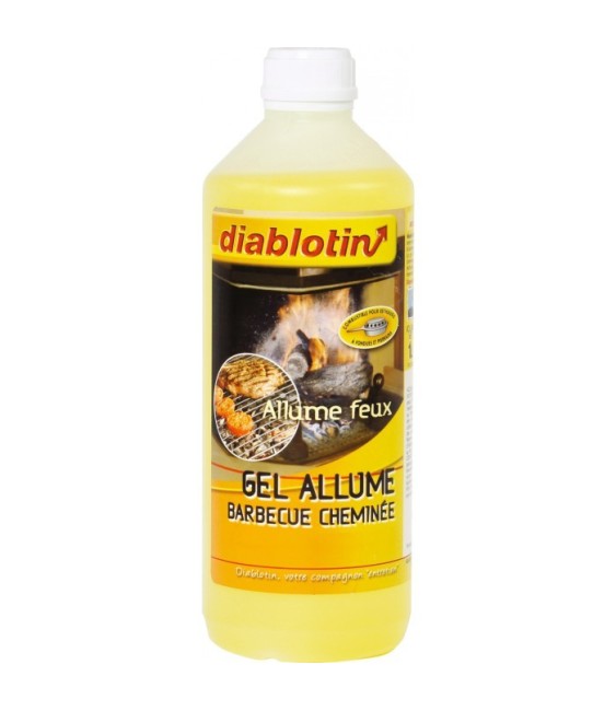 Allume barbecue / cheminée - Gel - 1 L - DIABLOTIN