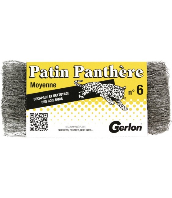 Patin panthère moyen N°6 - Bois durs - GERLON