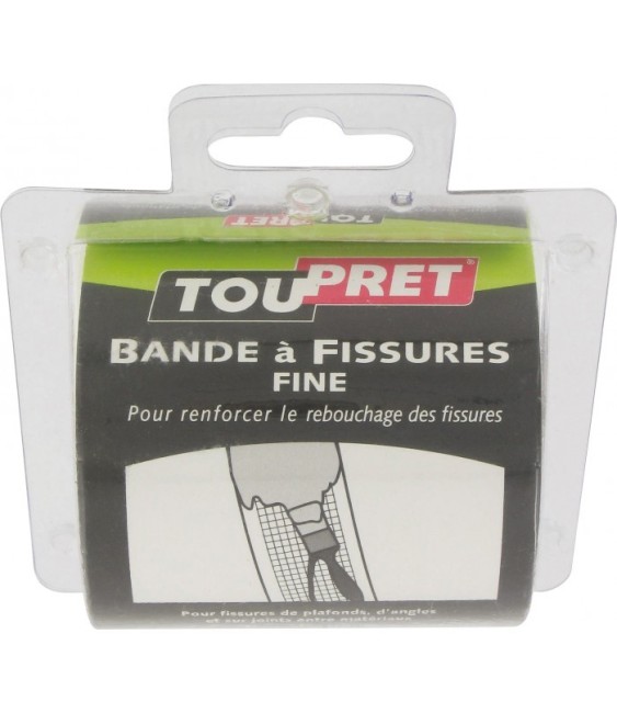 Bande à fissures fine- 20 m x 8 cm - TOUPRET