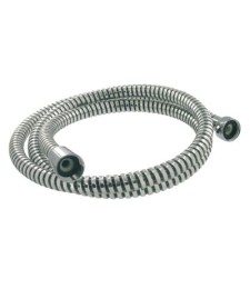 Flexible de douche en pvc tressé renforcé chromé - 2 m - NEPTUNE