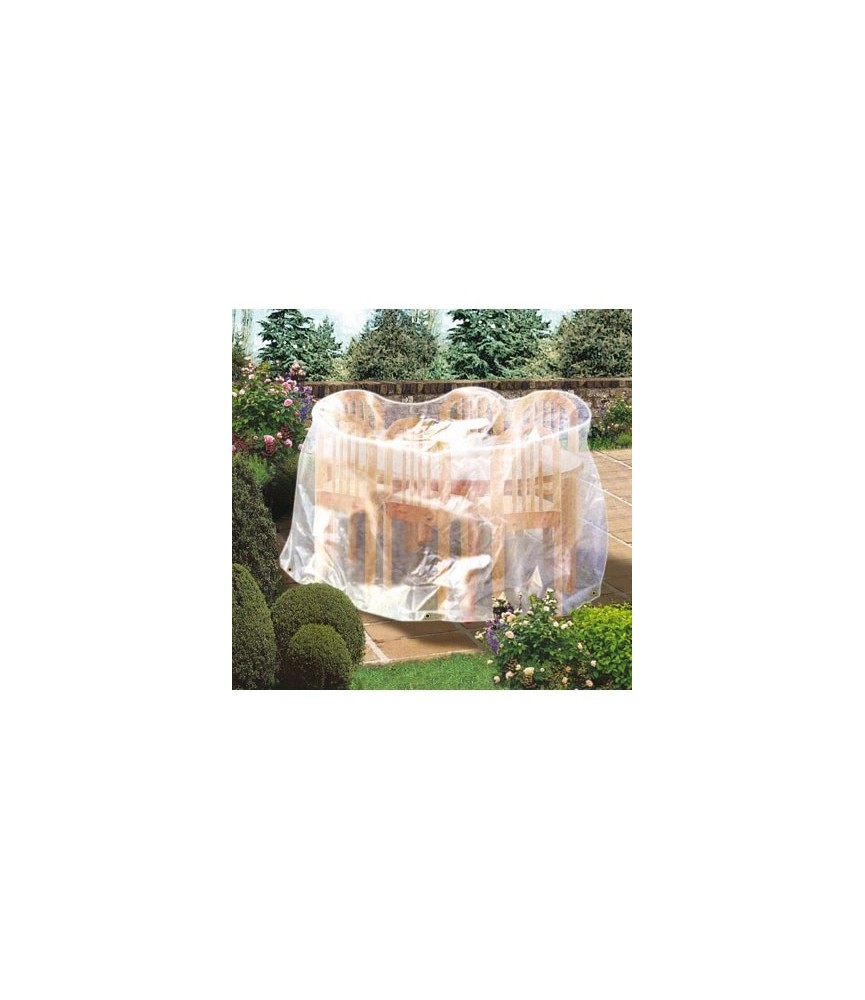 Housse de protection table - Ovale - CAP VERT Housse de protection table - Ovale - CAP VERT