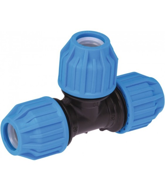 Té de dérivation 40 mm - CAP VERT
