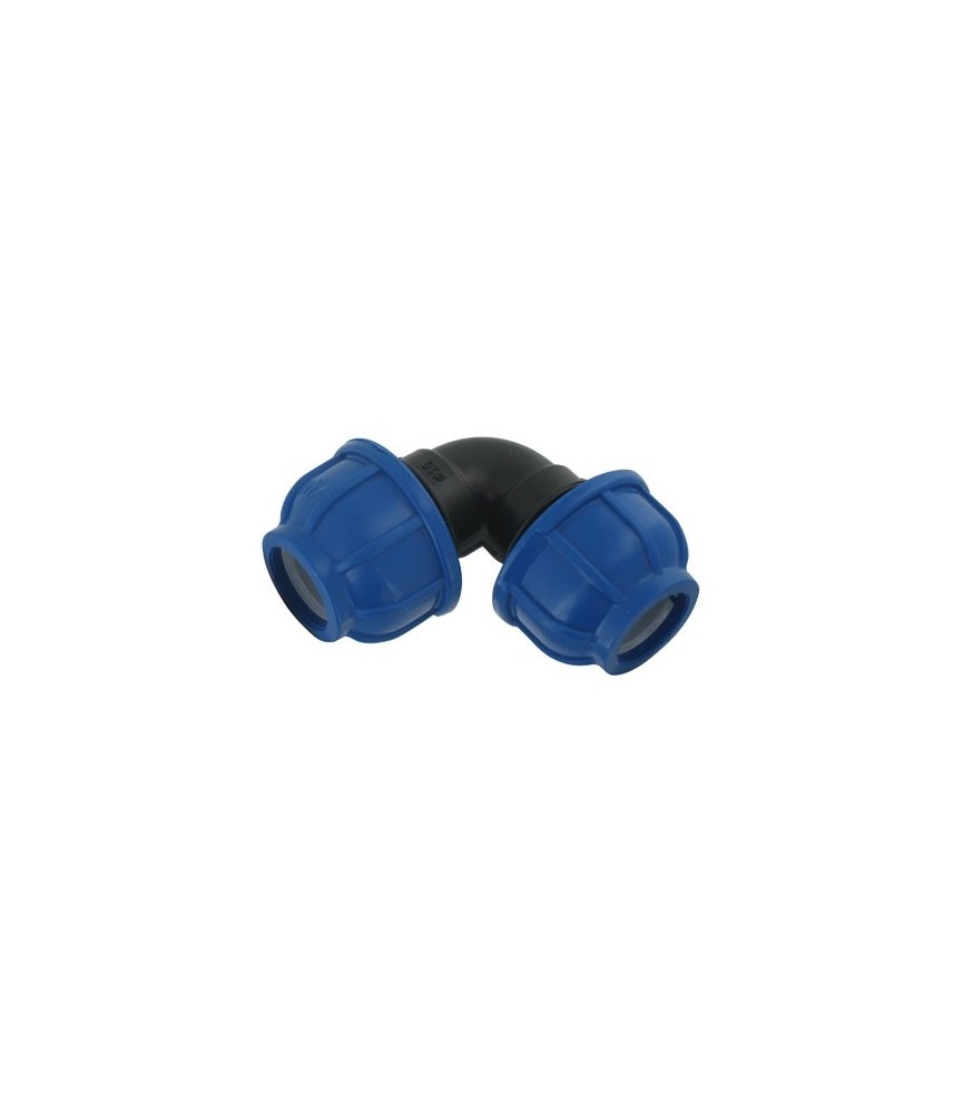 Coude égal - 40 mm - CAP VERT Coude égal - 40 mm - CAP VERT