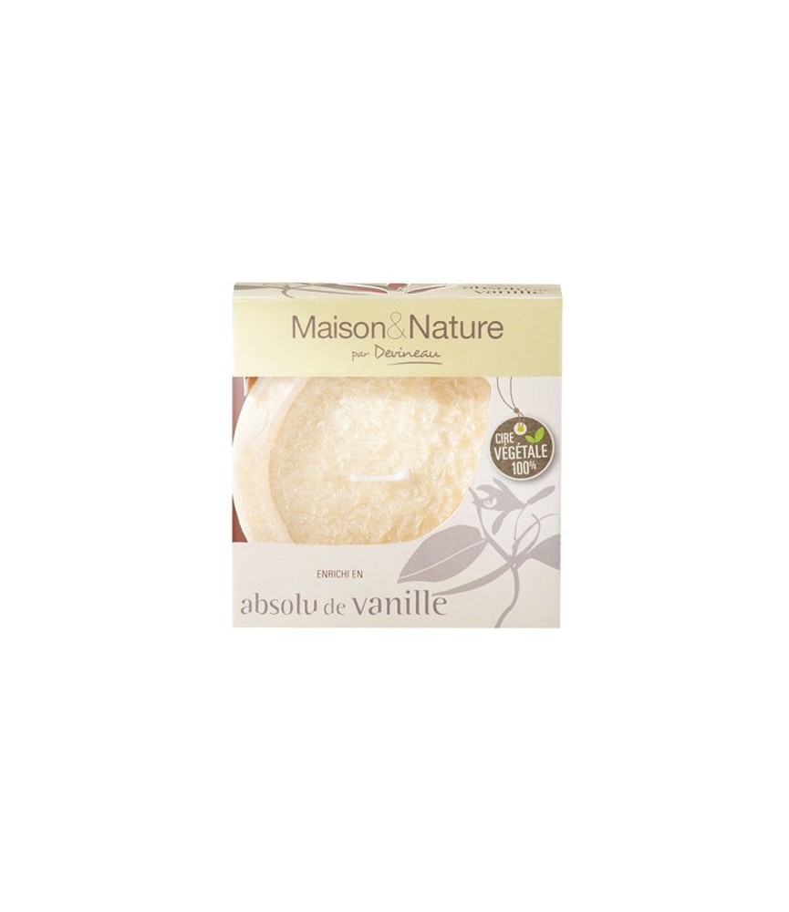 Bougie évasée - Vanille - Maison et Nature - DEVINEAU
