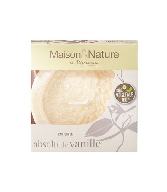 Bougie évasée - Vanille - Maison et Nature - DEVINEAU