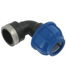 Coude femelle -  32 mm (26 x 34) - CAP VERT