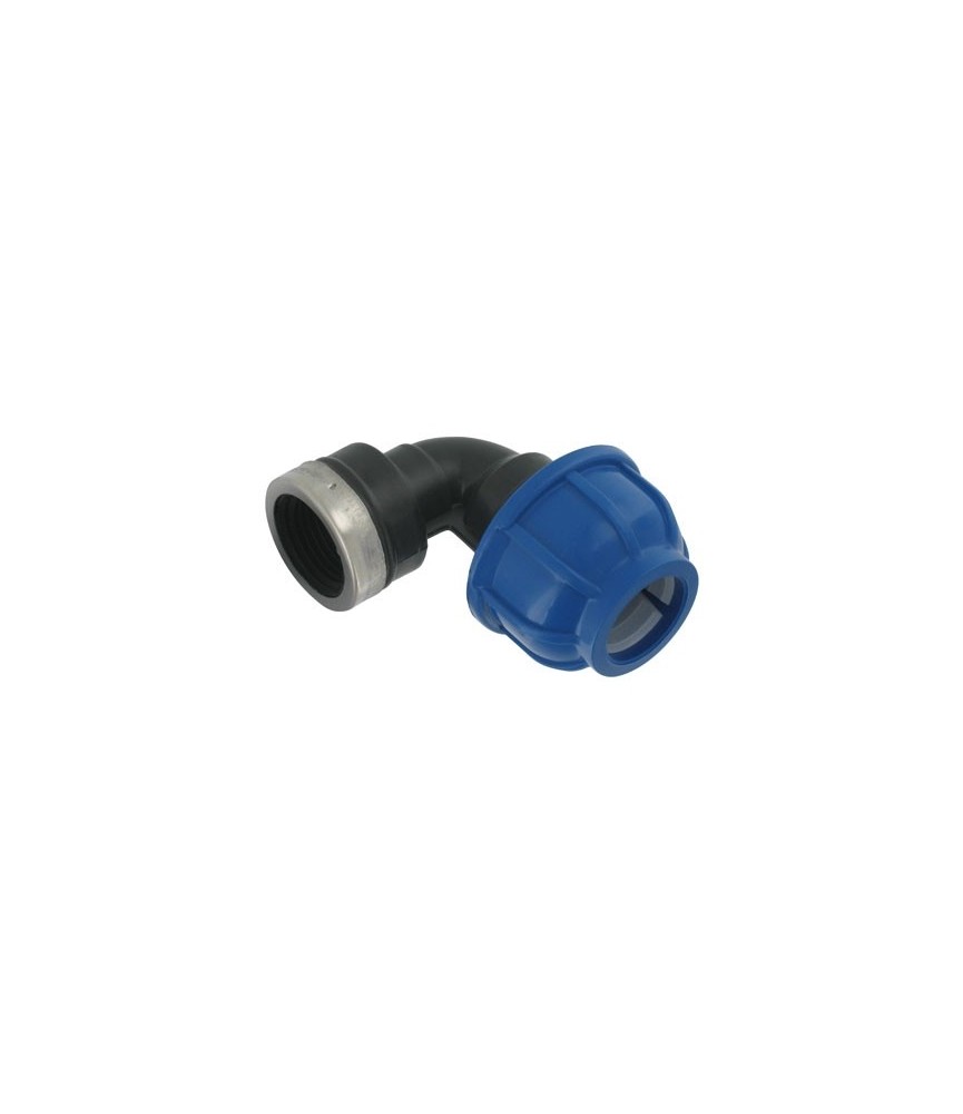 Coude femelle - 32 mm (26 x 34) - CAP VERT Coude femelle - 32 mm (26 x 34) - CAP VERT