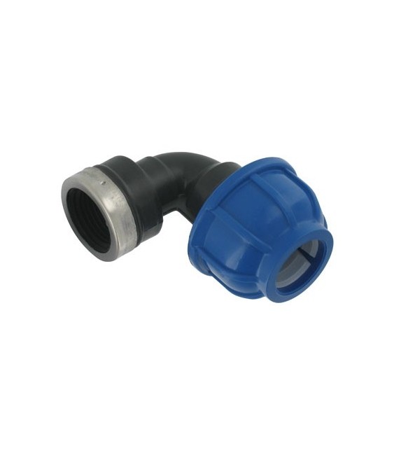 Coude femelle -  32 mm (26 x 34) - CAP VERT