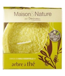 Bougie évasée - Thé - Maison et Nature - DEVINEAU