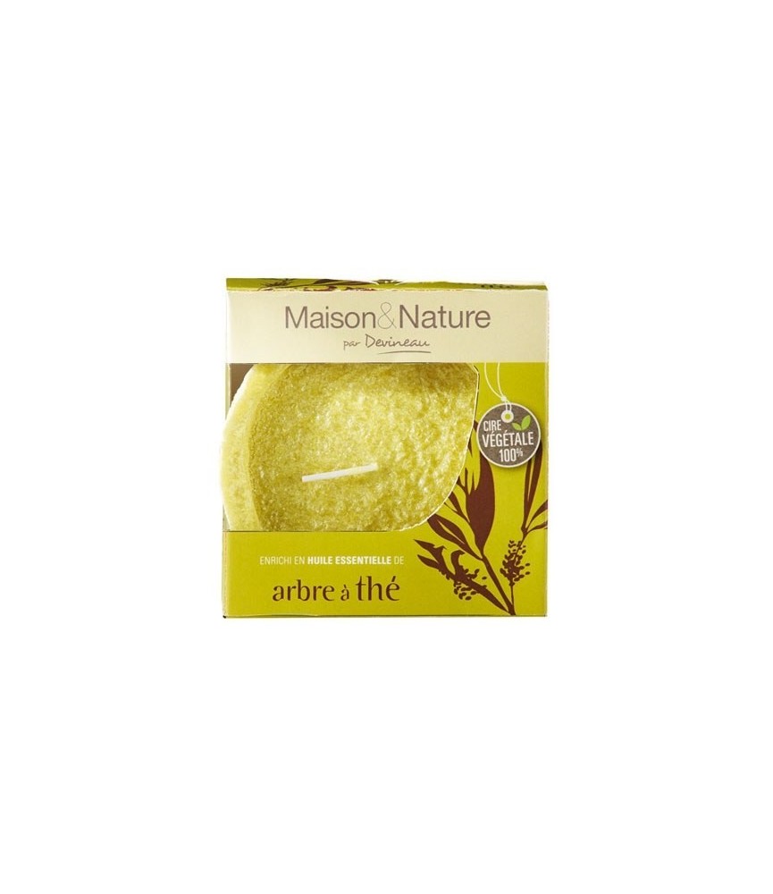 Bougie évasée - Thé - Maison et Nature - DEVINEAU