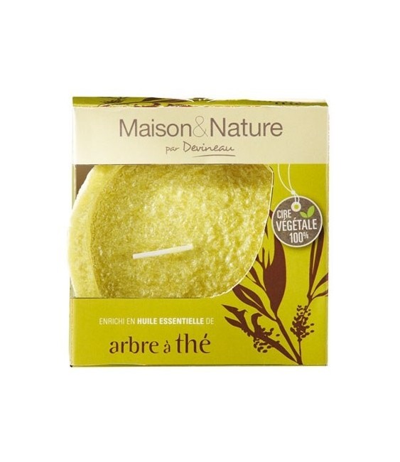 Bougie évasée - Thé - Maison et Nature - DEVINEAU