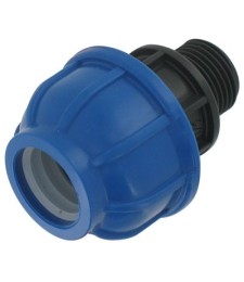 Raccord droit mâle 25 mm (20 x 27) - CAP VERT