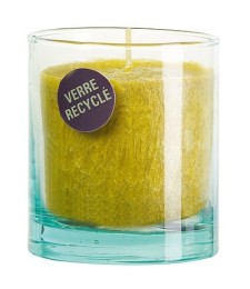 Bougie en pot de verre - Eucalyptus - DEVINEAU