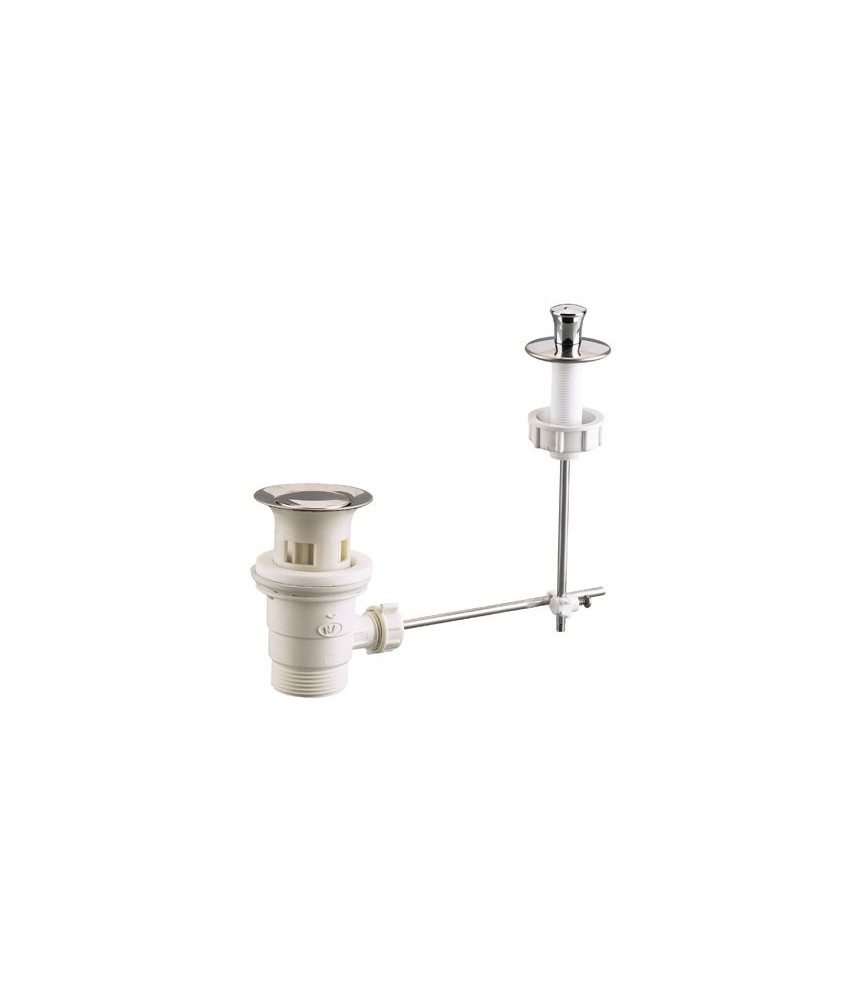 Bonde automatique avec tirette avec clapet inox - NEPTUNE Bonde automatique avec tirette avec clapet inox - NEPTUNE