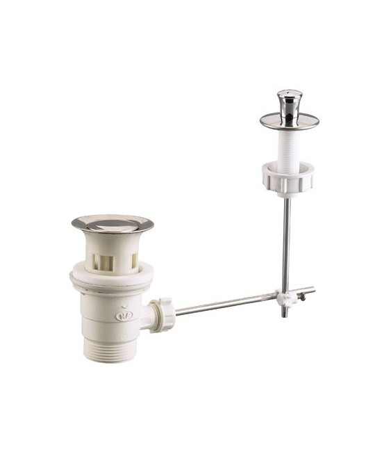 Bonde automatique avec tirette avec clapet inox - NEPTUNE
