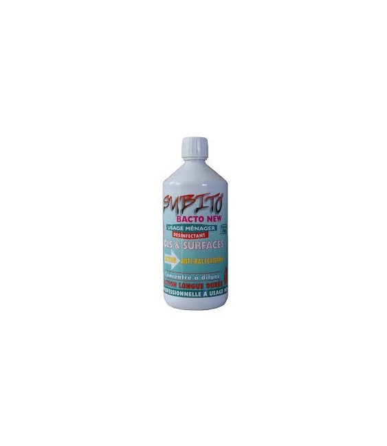 Détergent BactoNew Concentré - tous types de surfaces - 1L - SUBITO