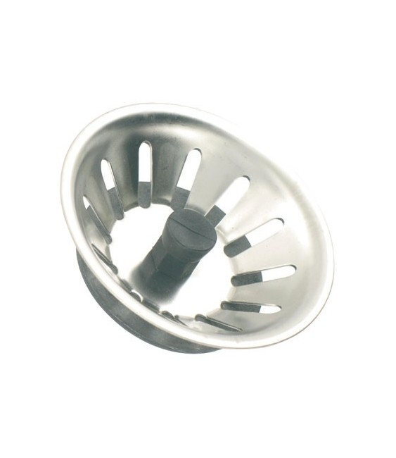 Panier manuel en inox pour bonde de 90 mm - NEPTUNE