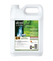 Alcool à brûler 90° - 5 L - ONYX