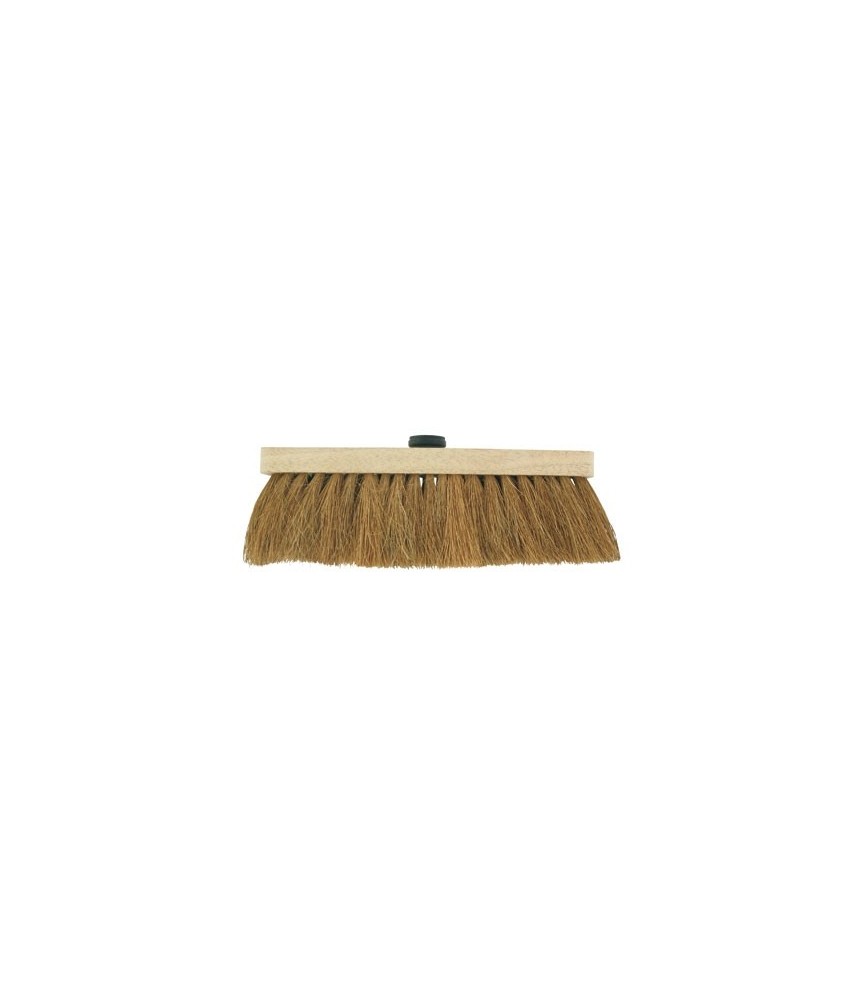 Brosse de balai Soleil droit - Coco - 29 cm - BROSSERIE MARCHAND Brosse de balai Soleil droit - Coco - 29 cm - BROSSERIE MARCHAND