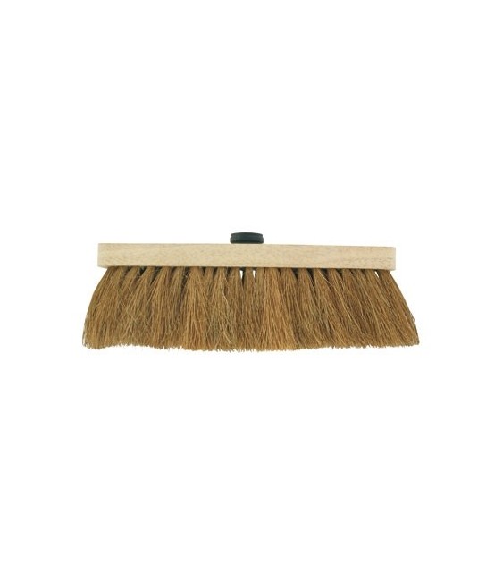 Brosse de balai Soleil droit - Coco - 29 cm - BROSSERIE MARCHAND