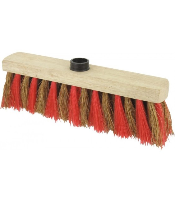 Balai coco - vinyl bi-color - 29 cm - BROSSERIE MARCHAND
