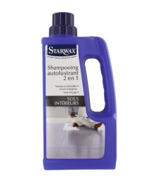 Shampooing autolustrant brillant - Sols carrelés - 1 L - STARWAX
