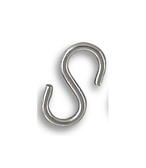 Esse égal ouvert en acier zingué - 12.5 mm (lot de 2)