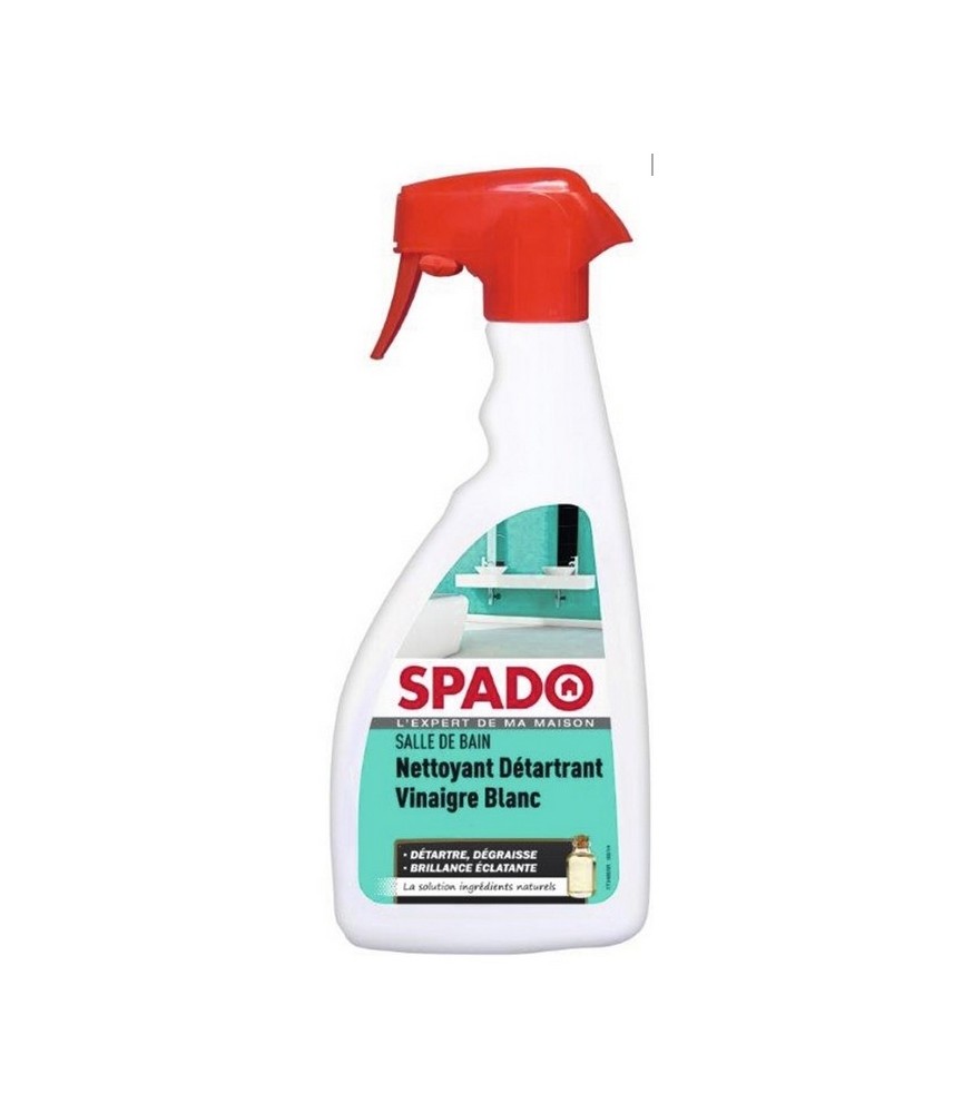 Nettoyant / Détartrant - Vinaigre blanc - 500 ml - SPADO Nettoyant / Détartrant - Vinaigre blanc - 500 ml - SPADO