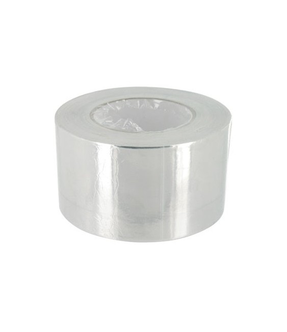 Adhésif Aluminium lisse 80° - 50 m x 75 mm
